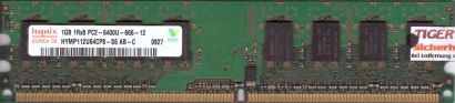 Hynix HYMP112U64CP8-S6 AB-C PC2-6400 CL6 1GB DDR2 800MHz Arbeitsspeicher RAM*r96