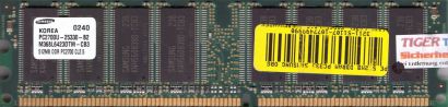 Samsung M368L6423DTM-CB3 PC-2700 512MB DDR1 333MHz Arbeitsspeicher DDR RAM* r128