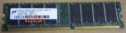 Micron MT16VDDT6464AG-265C4 PC2100U-25330-B1 CL2 5 512MB DDR1 266MHz RAM* r146