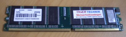 Transcend PC2700 CL2 5-3-3 512MB DDR1 333MHz Arbeitsspeicher* r164