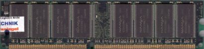 Nanya NT512D64S8HC0G-5T PC-3200 512MB DDR1 400MHz Arbeitsspeicher RAM* r185