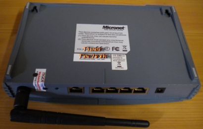 Micronet SP916GK Wireless Broadband Router 2.4 GHz* nw354
