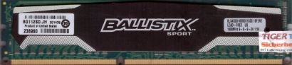 Crucial Ballistix Sport BLS4G3D1609DS1S00 PC3-12800 4GB DDR3 1600MHz RAM* r228