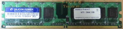 Silicon Power SP512MBLRU667O02 PC2-5300 512MB DDR2 667MHz Arbeitsspeicher* r231