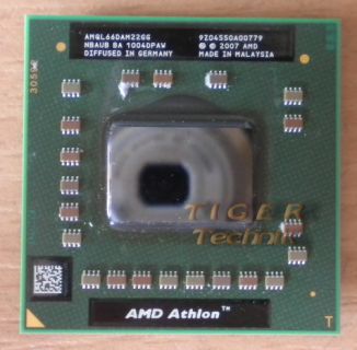 Notebook CPU Prozessor AMD Athlon X2 QL-66 AMQL66DAM22GG 2x2.2GHz Sockel S1*c222