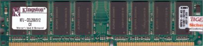 Kingston KFJ-CEL266 512 PC-2100 512MB DDR1 266MHz 9905216-001 A03 RAM* r301