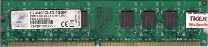 G.SKILL F2-6400CL5D-4GBNT PC2-6400 2GB DDR2 800MHz CL5 Arbeitsspeicher RAM* r303