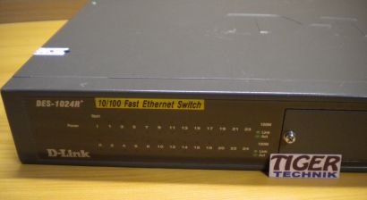 D-Link DES-1024R+ 10 100Mbps 24port Fast Ethernet Netzwerk Switch* nw500