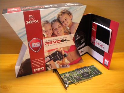 XFX REVO64 SPU 3-Port PCI SATA Raid 3 Controller SP-PCC3-H V1.3* pz918