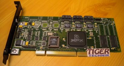 XFX REVO64 SPU 3-Port PCI SATA Raid 3 Controller SP-PCC3-H V1.3* pz918