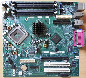 Dell Dimension 5000 Mainboard 0W5363 RevA00 Sockel 775 Intel VGA DDR2 PCIe* m652