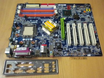 Gigabyte GA-8IP775-G Sockel 775 Mainboard mit Blende * Hyper Threading * m50