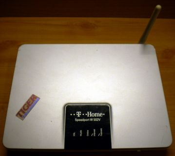 Deutsche Telekom Speedport W 502V Typ A Router ADSL ADSL2+ VOIP 2x TAE * nw393