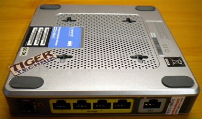 Linksys WAG354G Wireless-G ADSL Home Gateway mit 4-port Switch* nw401