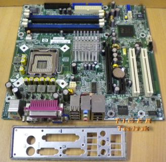 HP Compaq DX 6100 MT Mainboard + Blende SP 365864-001 AS 343104-001* m52