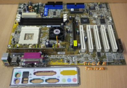 Asus A7V133 rev. 1.05 mit Blende Sockel 462 * IDE-RAID * m59