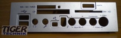 MEDION MT6 7 Art 20036175 Kartenleser USB FireWire Audio Video eSATA Panel*pz195