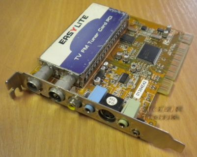 EASYLITE TV FM Tuner Card PCI 01384E42 701013824802* tk31