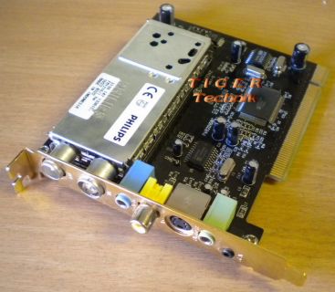 Terratec Cinergy TV PMF BSP20A FM TV Tuner Audio Video S-Video In IR Karte* tk34