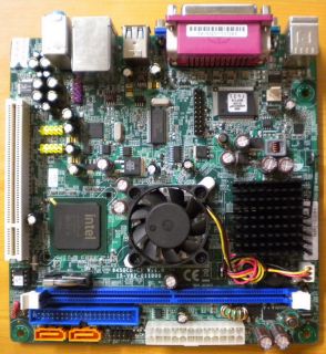 ECS 945GCD-CI V1.0 Mainboard +Blende Intel ATOM 1.60 GHz CPU VGA LAN Audio* m684