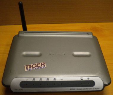 BELKIN F5D7632-4v8 ADSL2+ Modem Wireless-G Router 4-Port* nw434