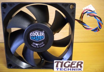 Cooler Master Magic MGT8012ZR-W25 80mm 4-pol 12V 0.54A Gehäuse Lüfter Fan* gl04
