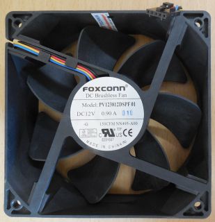 Foxconn PV123812DSPF01 CN 0NN495 120mm 12V 0.90A 5-pol CPU & Gehäuse Lüfter*gl15