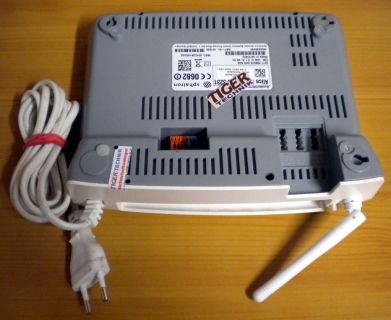 Alice IAD WLAN 3231 Router ADSL und ADSL2+ 54 Mbit 2x analog 1x ISDN* nw452