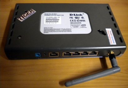 D-Link DI-624+ Air Plus G+ Wireless Router 54 MBit 4x LAN DSL Modem* nw453