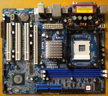 ASRock P4VM890 Rev2.02 Mainboard Sockel 478 PCIe x16 SATA VGA LAN Audio* m688