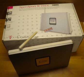 Deutsche Telekom Speedport W 701V Router WLAN ADSL ADSL2+ VOIP 2x TAE * nw464