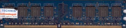 Nanya NT1GT64U8HB0BY-3C PC2-5300 1GB DDR2 667MHz Arbeitsspeicher RAM* r343