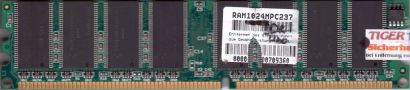 NoName PC-3200 1GB DDR1 400MHz Arbeitsspeicher DDR RAM diverse Marken* r373