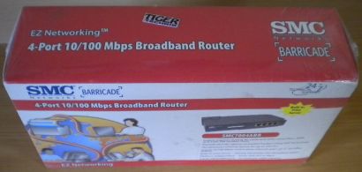 SMC Networks SMC Barricade Router SMC7004ABR 4x Port 1x WAN OVP* nw482