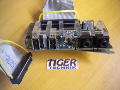 Dell Optiplex 0RY698 RY698 2x USB+Audio+Power Schalter Front IO 755 760* pz210