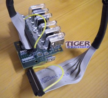 Dell Optiplex 0RY698 RY698 2x USB+Audio+Power Schalter Front IO 755 760* pz210