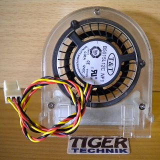 T&T B5015L12C NF1 Asus P5B Deluxe Optional Fan 3-pin 12V P5W A8N P5Q* mk01