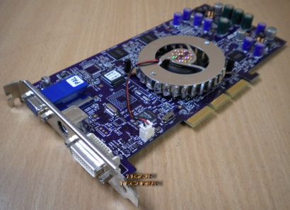 Asus V8460 Ultra/128M AGP Grafikkarte AGP 4x 128MB VGA DVI TV-Out g65