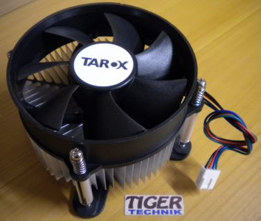 Tarox 92mm 4-pin Sockel 775 Prozessorkühler CPU Lüfter + Backplate* ck15