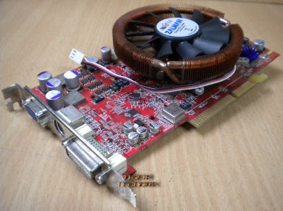 ATI Radeon 9800 XT 109-A18800-10 Grafikkarte Zalman Kühler 256MB VGA TV-Out g66