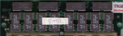 Vanguard NEC 8MB FPM RAM PS 2 72 pin SIMM Parity 70ns VG264400BJ 421000-70* r388