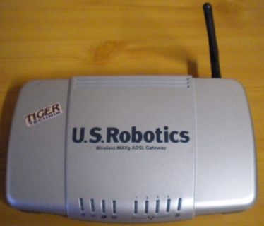 U.S.Robotics Wireless Maxg ADSL Gateway Router 4x LAN 125 Mbps* nw509