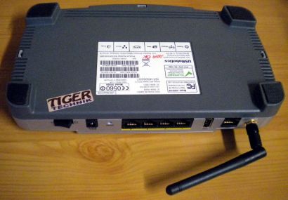 U.S.Robotics Wireless Maxg ADSL Gateway Router 4x LAN 125 Mbps* nw509