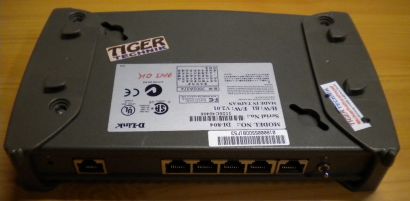 D-Link DI-804 Ethernet Broadband Router 4x NWay ports* nw511