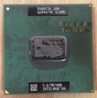 CPU Prozessor Intel Celeron M 380 SL8MN 1.6GHz 400MHz FSB 1M Cache* c481