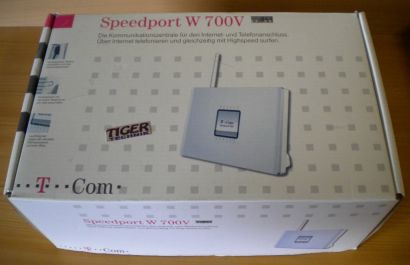Deutsche Telekom Speedport W 700V Router OVP WLAN ADSL ADSL2+ VOIP 2xTAE* nw533
