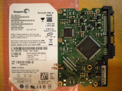 Seagate ST3320620AS 9BJ14G-033 SATA 320GB PCB Controller-Elektronik Platine*fe08