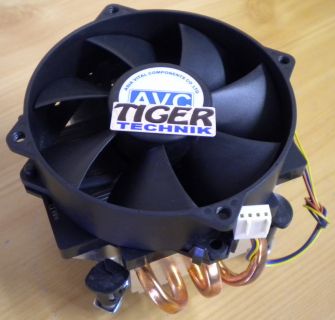 Medion AVC Intel Sockel 775 Alu + Kupfer 92mm 4-pol  CPU Kühler Lüfter Fan* ck73