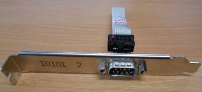 FSC T26139-Y3589-V202-1 COM Seriell Port Slotblende Slotblech 9-pin serial*pz226