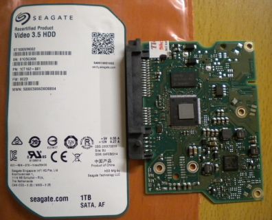 Seagate ST1000VM002 1CT162-881 SATA 1 TB PCB Controller-Elektronik Platine*fe27
